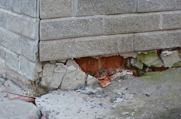 Foundation Settlement Repair in Dayton